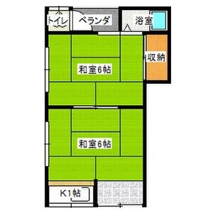 2K 間取り図