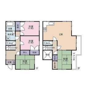 4LDK 間取り図