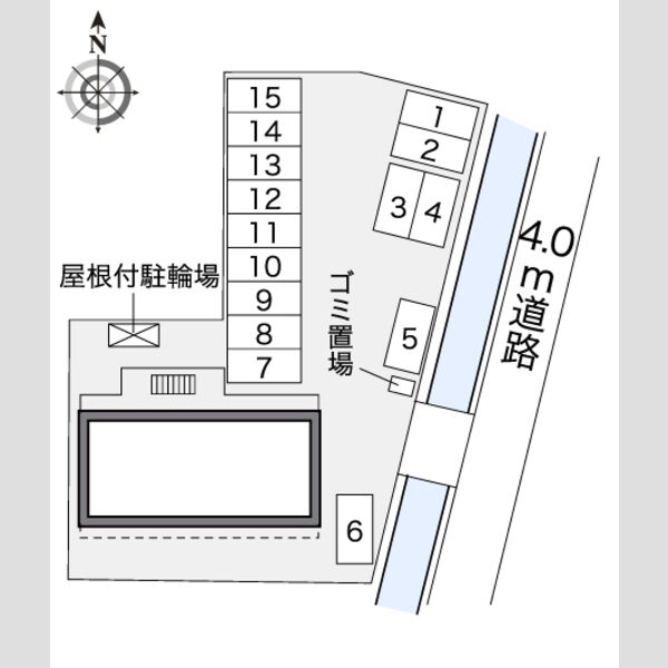 レオパレスダウンフィールド 室内写真1