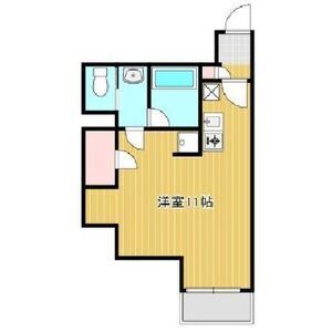 ワンルーム 間取り図