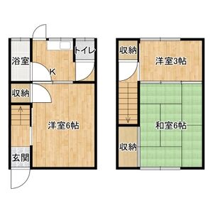 3K 間取り図