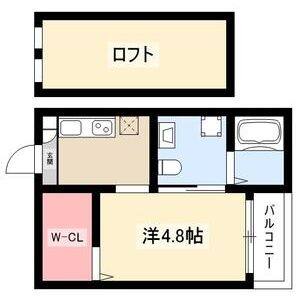 ワンルーム 間取り図