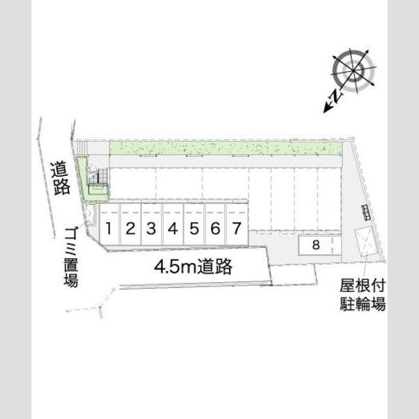 レオパレスパーチェ作新台 室内写真1