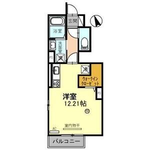 ワンルーム 間取り図