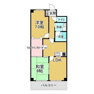 3DK 間取り図
