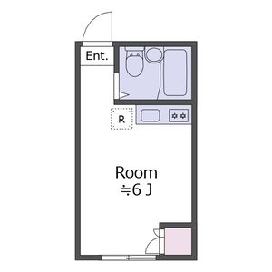 ワンルーム 間取り図