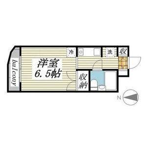 ワンルーム 間取り図