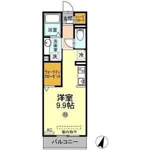 ワンルーム 間取り図