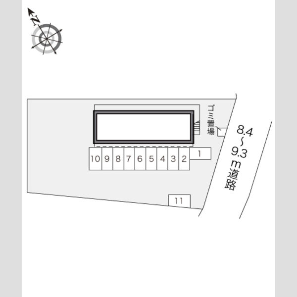 レオパレスフジA 室内写真1