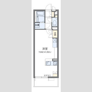 ワンルーム 間取り図