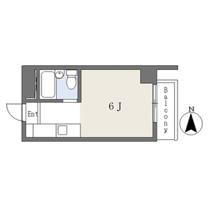 ワンルーム 間取り図