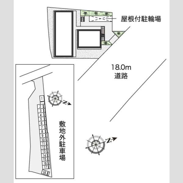 レオパレスアメイシャ 室内写真1