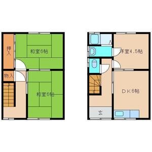 3DK 間取り図
