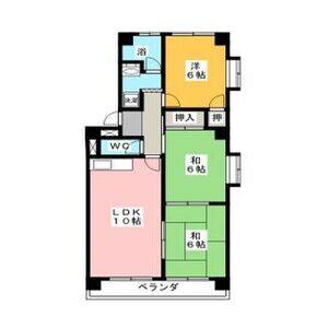 3LDK 間取り図