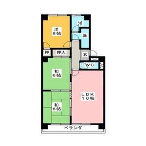 3LDK 間取り図