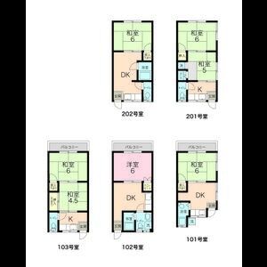 1DK 間取り図