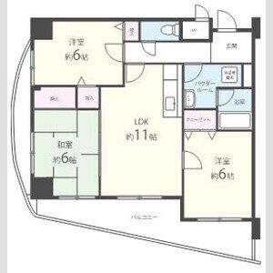 3LDK 間取り図