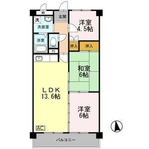 3LDK 間取り図