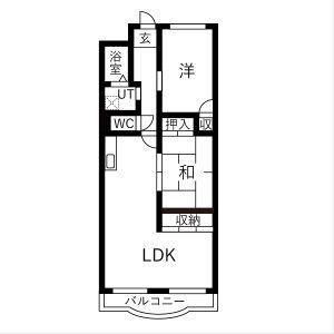 3LDK 間取り図