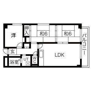 3LDK 間取り図