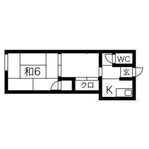2K 間取り図