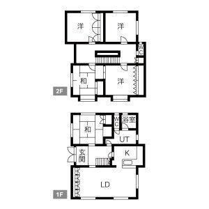 5LDK 間取り図