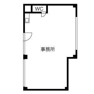 ワンルーム 間取り図