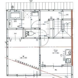 1DK 間取り図