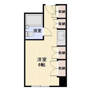ワンルーム 間取り図