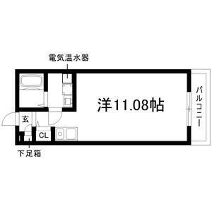 ワンルーム 間取り図