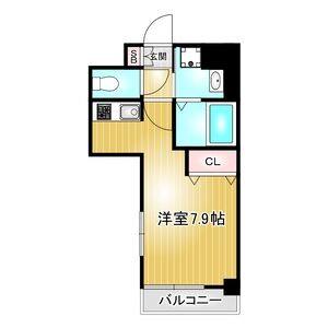 ワンルーム 間取り図