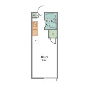 ワンルーム 間取り図