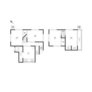 4DK 間取り図
