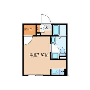 ワンルーム 間取り図