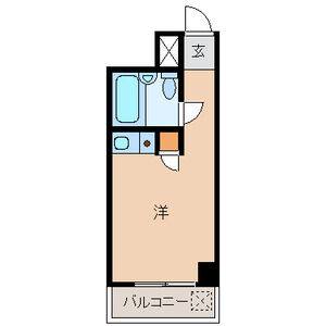 ワンルーム 間取り図