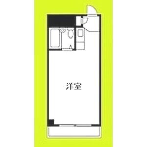 ワンルーム 間取り図