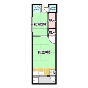 2K 間取り図