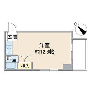 ワンルーム 間取り図
