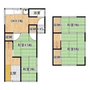 4DK 間取り図