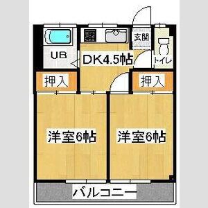 2K 間取り図