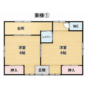 2K 間取り図