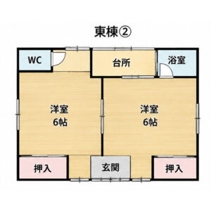 2K 間取り図