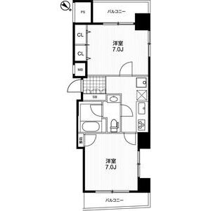 2K 間取り図