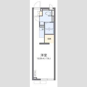 ワンルーム 間取り図