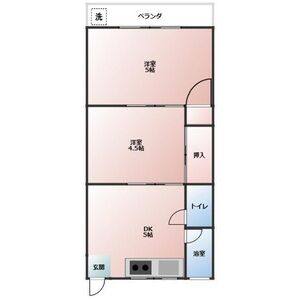 2K 間取り図