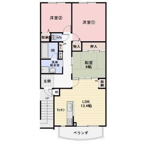 3LDK 間取り図