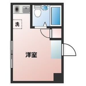 ワンルーム 間取り図