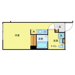 ワンルーム 間取り図