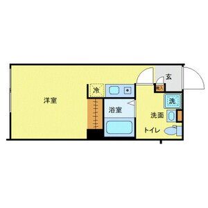 ワンルーム 間取り図