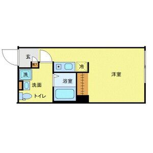 ワンルーム 間取り図
